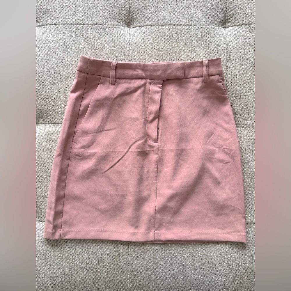 Dynamite Pastel Pink Pencil Skirt